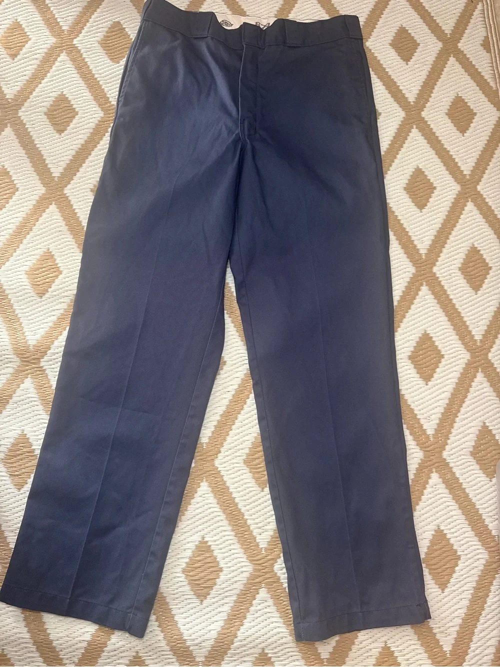 Dickies 874 Original Fit Workwear Pants Navy 36x32 Cotton/Poly Twill